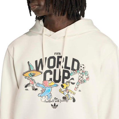 FIFA World Cup 2026™ Mascot White Sweatshirt - Unisex