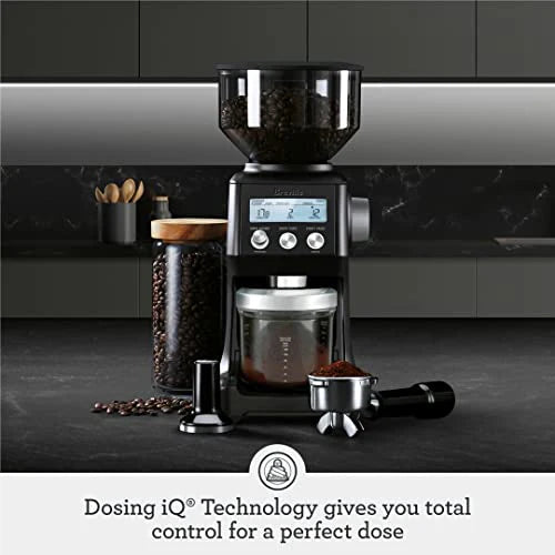 Breville the Smart Grinder Pro BCG820BST, Black Stainless Steel : Home & Kitchen