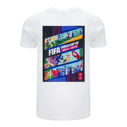 FIFA World Cup 2026™ Kansas City Poster White T-Shirt - Unisex
