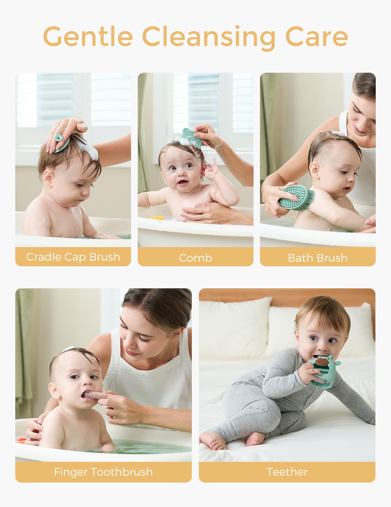 MOMCOZY Elite Baby Kit - Essential Grooming & Health Set