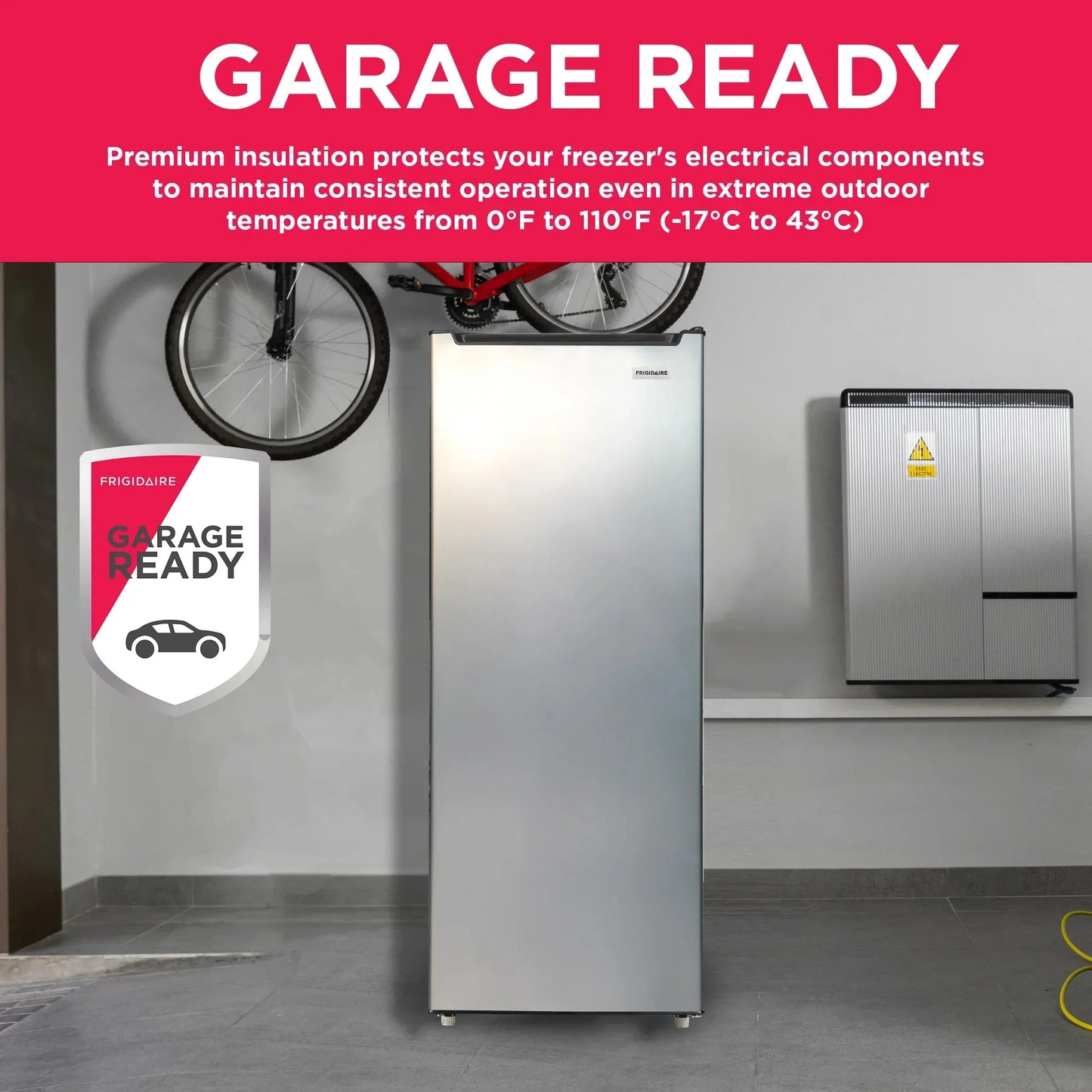 Frigidaire 6.5 Cu. ft. Upright Freezer
