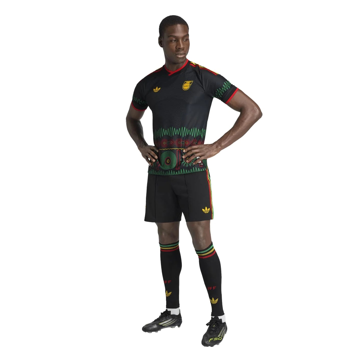Jamaica 26 Away Authentic Jersey - Men's