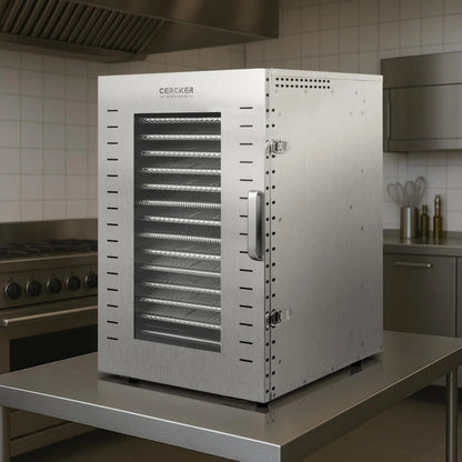 Commercial Food Dehydrator 16 Trays 1500W 70-190°F Large