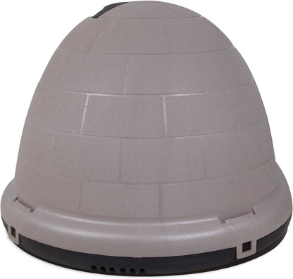 Petmate Indigo Dog House (Igloo Dog House, Made in USA with 90% Recycled Materials, All Weather Protection Pet Shelter) for XL Dogs 90 to 125 pounds, Made in USA