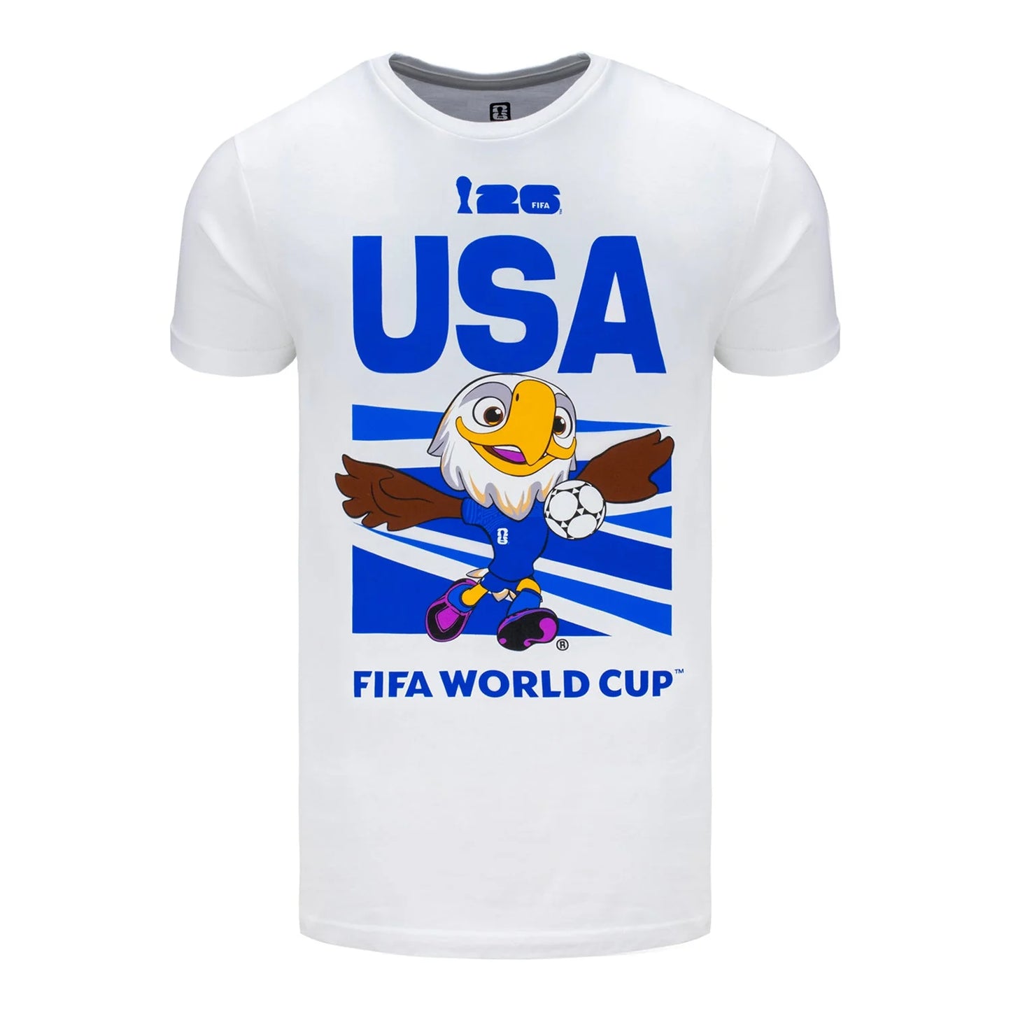 FIFA World Cup 2026™ USA Mascot White T-Shirt - Unisex