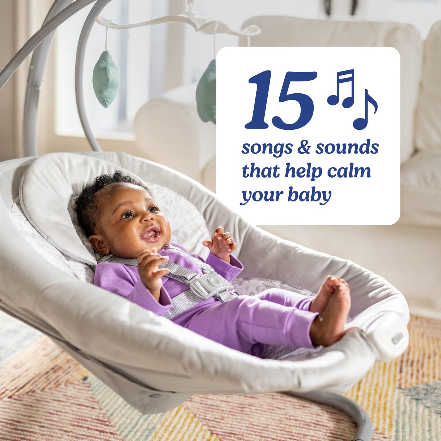 GRACO Simple Sway Baby Swing with Side-to-Side Motion