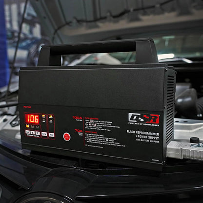 ProSeries INC100 Fully Automatic Battery Charger and Flash Reprogramming Power Supply with Service Mode, 100 Amps, 12 Volts, Black, 1 unit