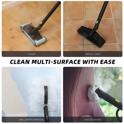 GOATCLEAN Heavy-Duty Steam Cleaner - 1500W Multipurpose Steamer