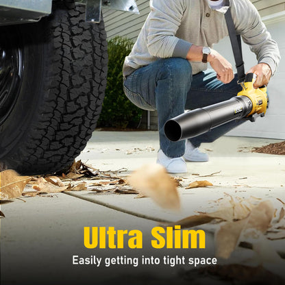GEVEELIFE Cordless Electric Leaf Blower, 650CFM, 3 Speeds