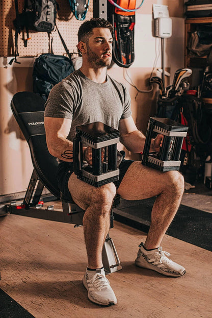 PowerBlock Elite Exp 50 lb. Expandable Dumbbell Set