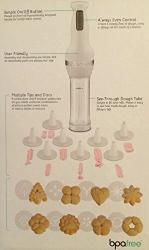 Cuisinart Electric Cookie Press CCP 20 (White): Home & Kitchen