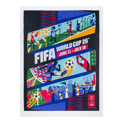 FIFA World Cup 2026™ Kansas City Poster White T-Shirt - Unisex
