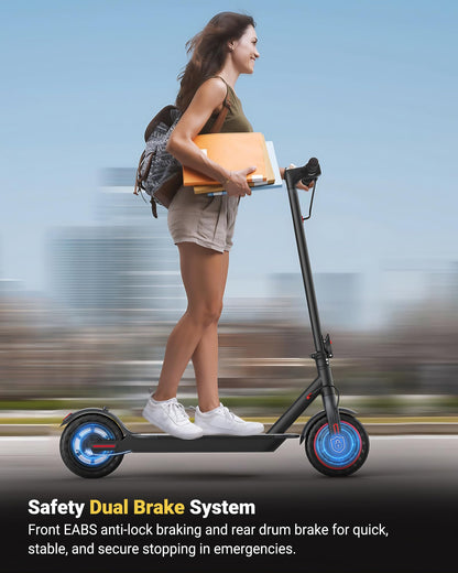 MAXSHOT Electric Scooter for Adults - 350W/500W, 19/22Mph