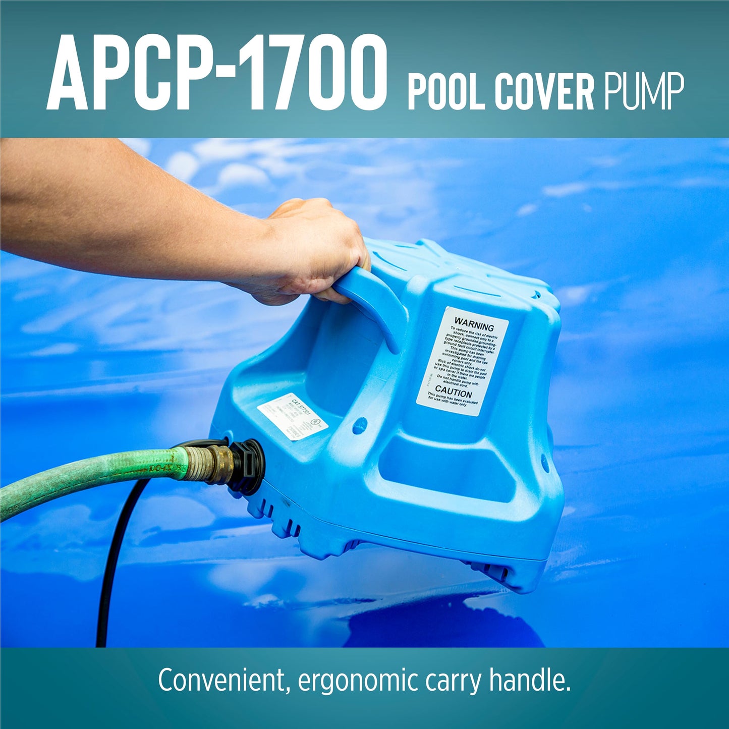 LITTLE GIANT APCP-1700 Automatic Submersible Pool Cover Pump
