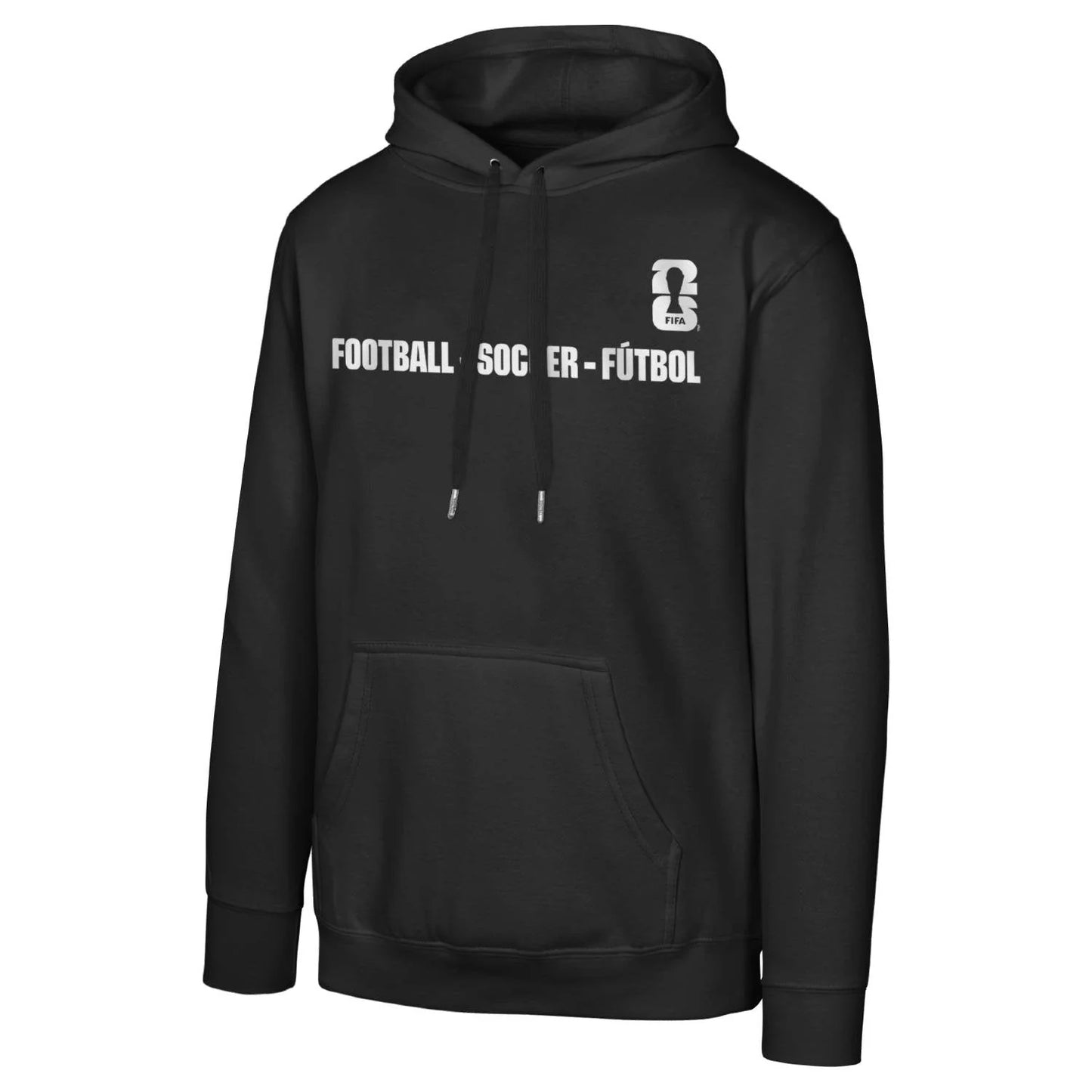 FIFA World Cup 2026™ Host Cities Futbol Black Hoodie - Unisex