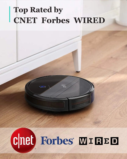 Robot Vacuum, Ultra Strong 5,000 Pa Suction, iPath Laser Navigation, for Deep Floor Cleaning, Ideal for Hair, Hard Floors