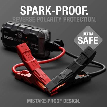 NOCO Boost GB40 Jump Starter: 1000A 12V Lithium Battery