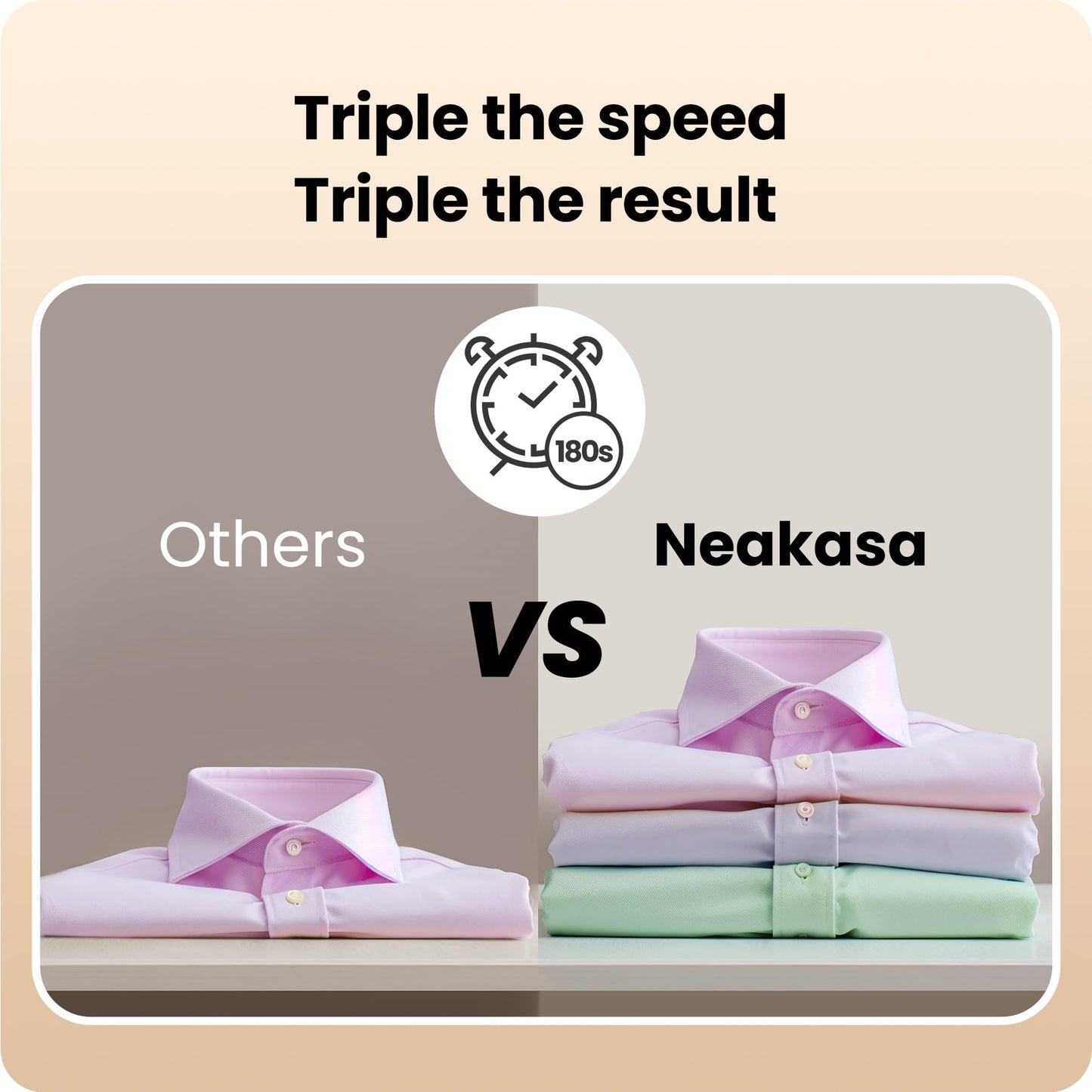 NEAKASA Magic 1 Vacuum Steamer - Handheld Garment Steamer