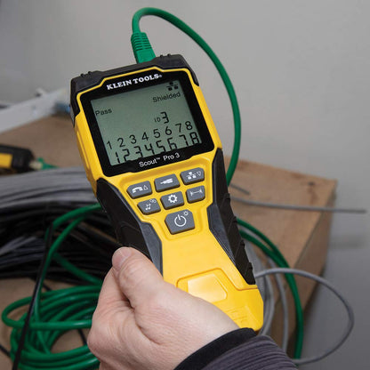 KLEIN TOOLS VDV501-851 Cable Tester Kit for Ethernet and Coax