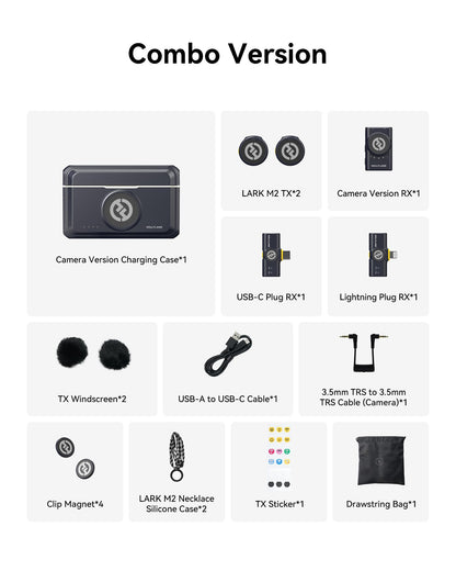 HOLLYVIEW Hollyland Lark M2 Wireless Microphone System