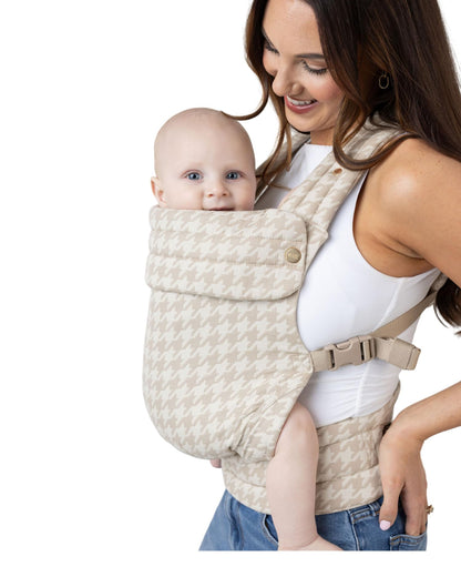 MABĒ Monarch Ergonomic Baby Carrier - Soft Structured Houndstooth