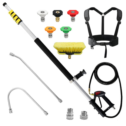 JANZ Aluminum 24 FT Telescoping Pressure Washer Wand