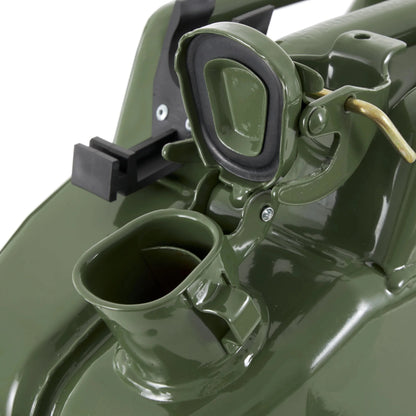 Wavian 3008 5.3 Gallon 20 Liter Authentic CARB Jerry Can with Spout, Green