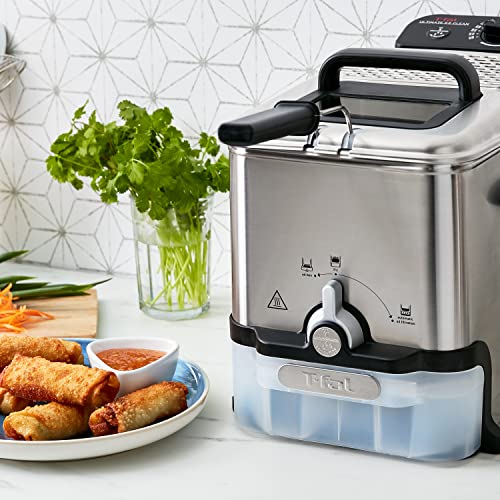 Ultimate Steel Deep Fryer with Basket 3.5 Liter Oil and 2.6 Pound Food Capacity