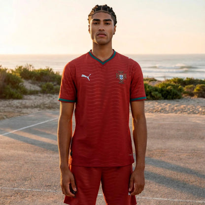Portugal 2026 Home Authentic Jersey - Men's