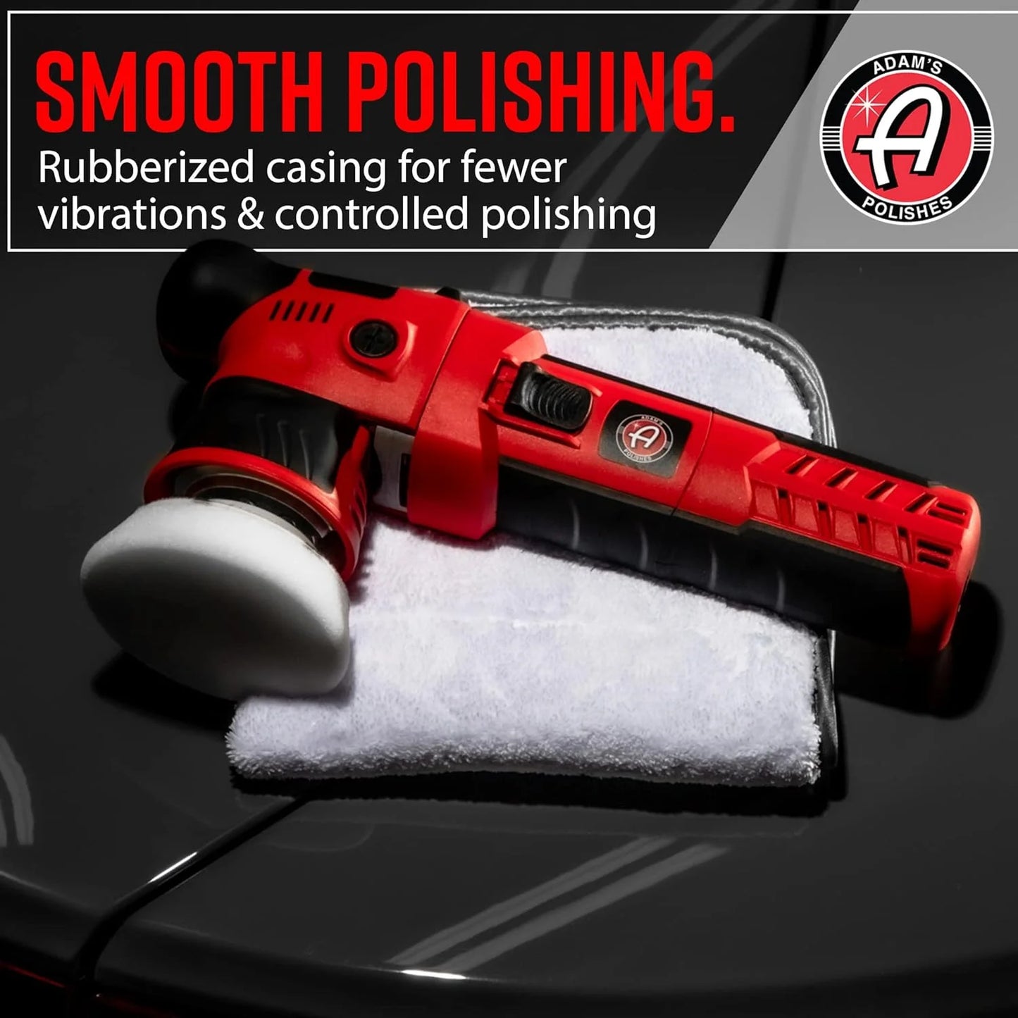 Car Polisher Kit (10 Item) - Professional Dual Action Polisher for Car Detailing - Paint Correction, Waxer Buffer DA Polisher - Variable Speed Car Polisher System