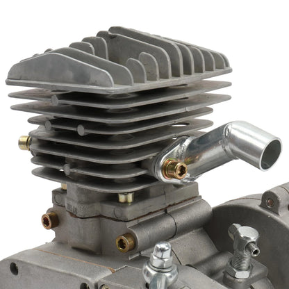 Zimtown 80cc 2 Stroke Engine Bike Motor Kit for 26′′ Bicycles, Silver White