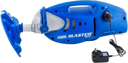 POOL BLASTER Max Cordless Pool Vacuum for Deep Cleaning & Strong Suction, Handheld Rechargeable Swimming Pool Cleaner for Inground and Above Ground Pools, Hoseless Pool Vac by Water Tech