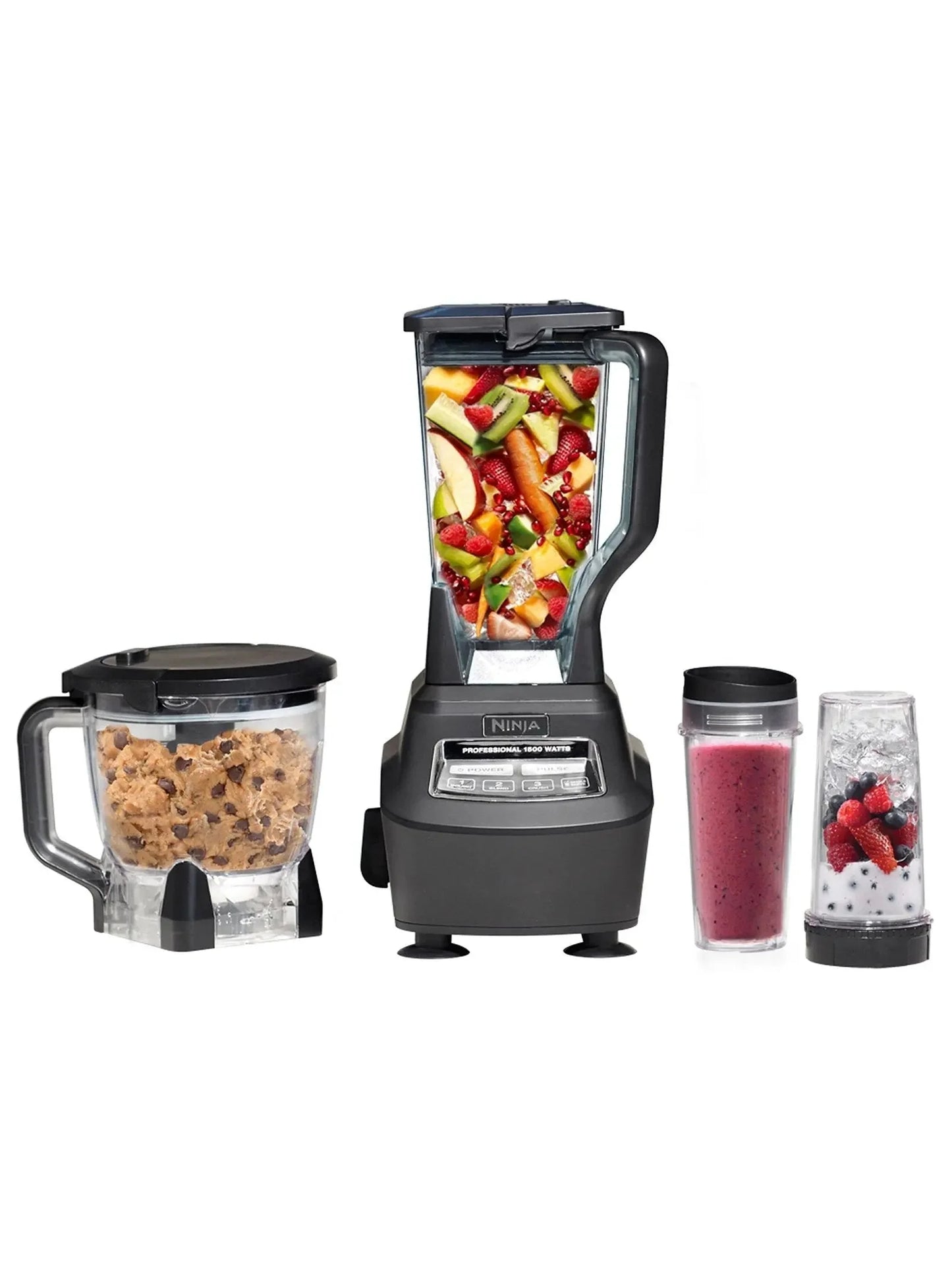 Ninja BL770 Mega Kitchen System, 1500W, Processing, Black