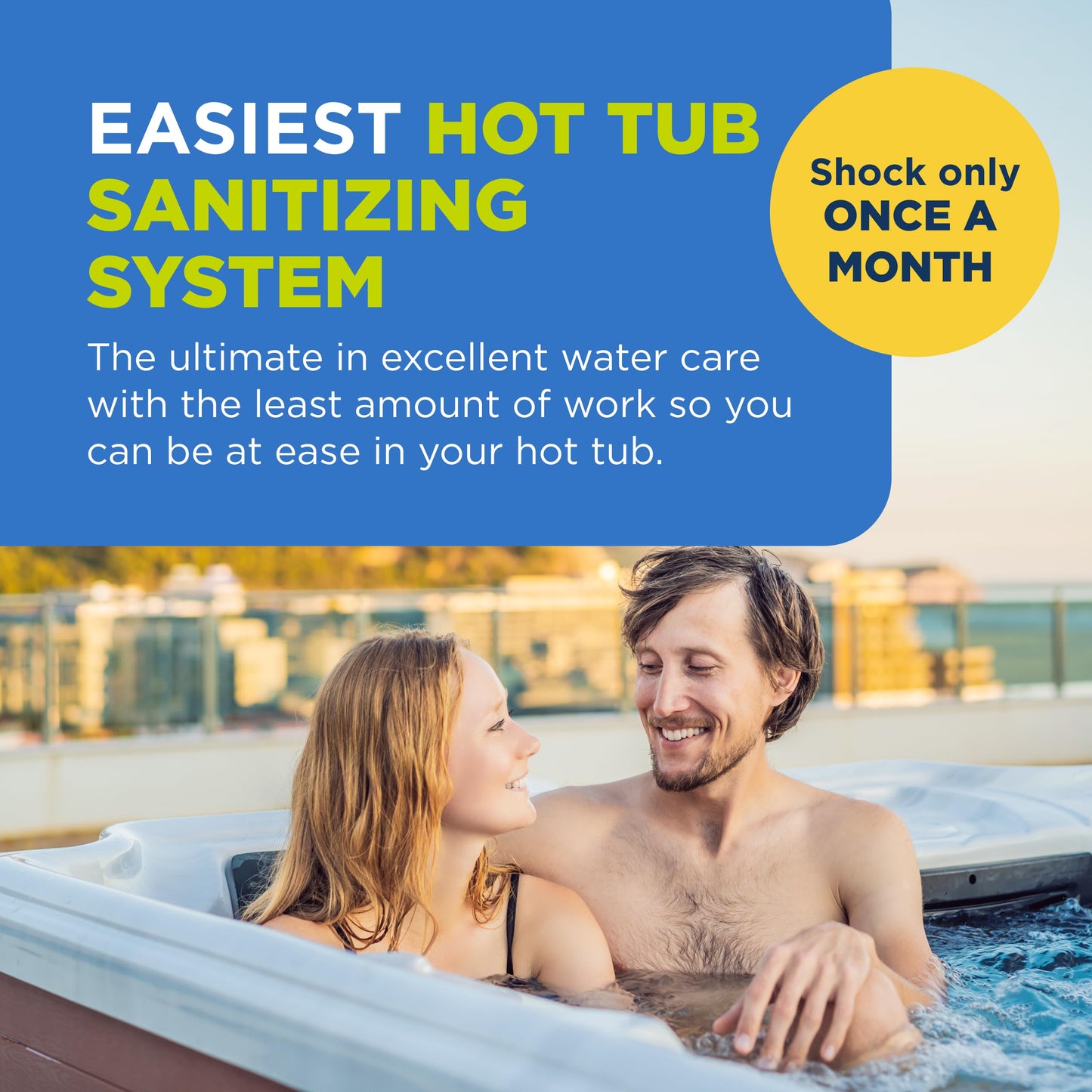 FROG @Ease Floating System for Hot Tubs - Smart Chlorine Sanitizer