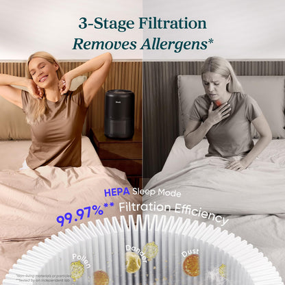 LEVOIT Core300-P Air Purifier for Home Allergens & Pet Hair