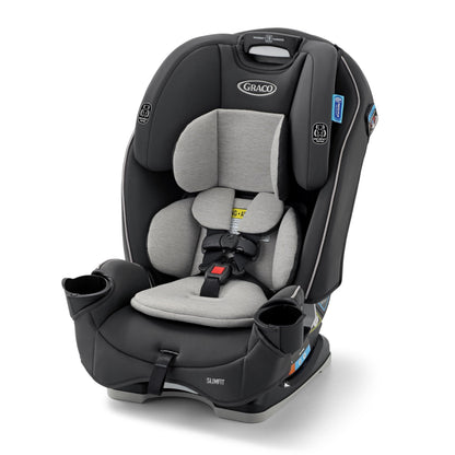 GRACO Slimfit 3 in 1 Convertible Car Seat - Space-Saving Comfort