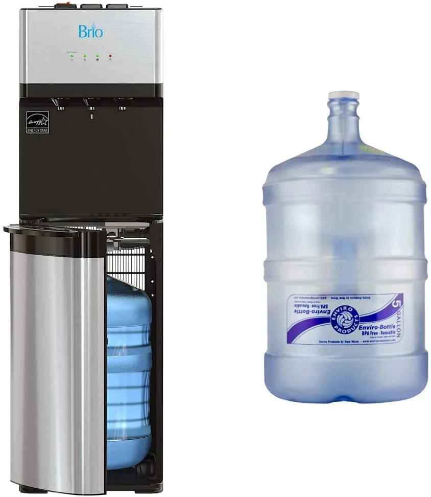 Brio Self Cleaning Bottom Loading Water Cooler Water Dispenser 3 Temperature Settings