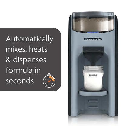New and Improved Formula Pro Advanced Formula Dispenser Machine - Automatically Mix a Warm Formula Bottle Instantly - Easily Make Bottle with Automatic Powder Blending, Slate