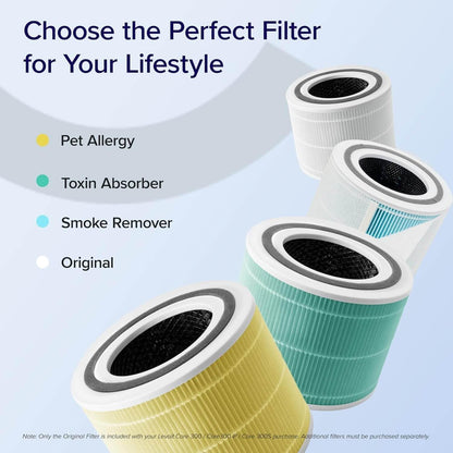 LEVOIT Core300S-P Air Purifier: HEPA, Smart WiFi, Quiet