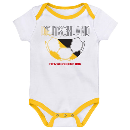 FIFA World Cup 2026™ Germany Onesie 3 Pack - Infant