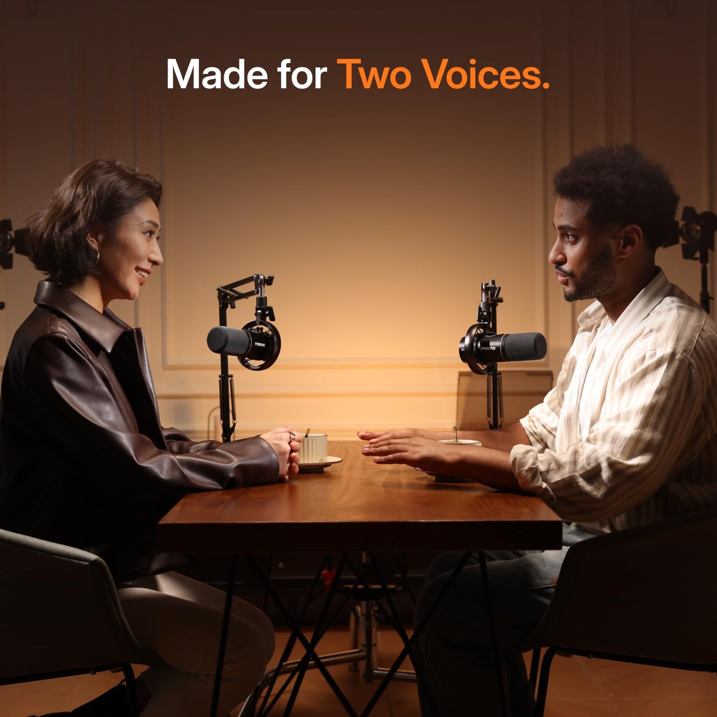 MAONO PD200W Hybrid Podcast Microphone for PC & Recording
