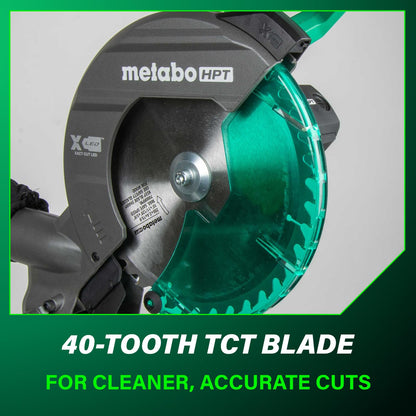 METABO HPT 10-Inch Compound Miter Saw with Xact Cut Precision
