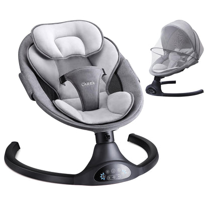 LAREX Baby Swing Electric Toddler Rocker with Remote