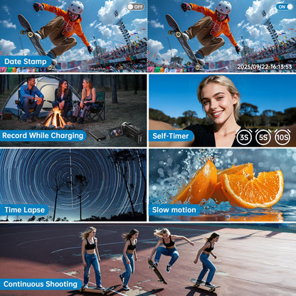 MWIRB 8K Ultra HD Video Camera with WiFi & 18X Zoom