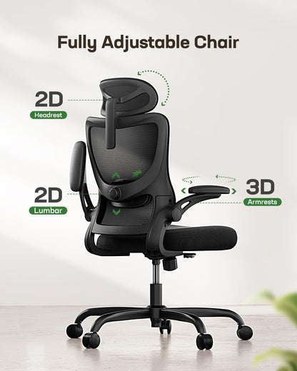 MARSAIL Ergonomic Office Chair with Adjustable Lumbar Support