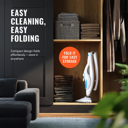 PURSTEAM WORLD'S BEST STEAMERS PurSteam 10-in-1 Steam Mop for Tile & Hardwood Floors