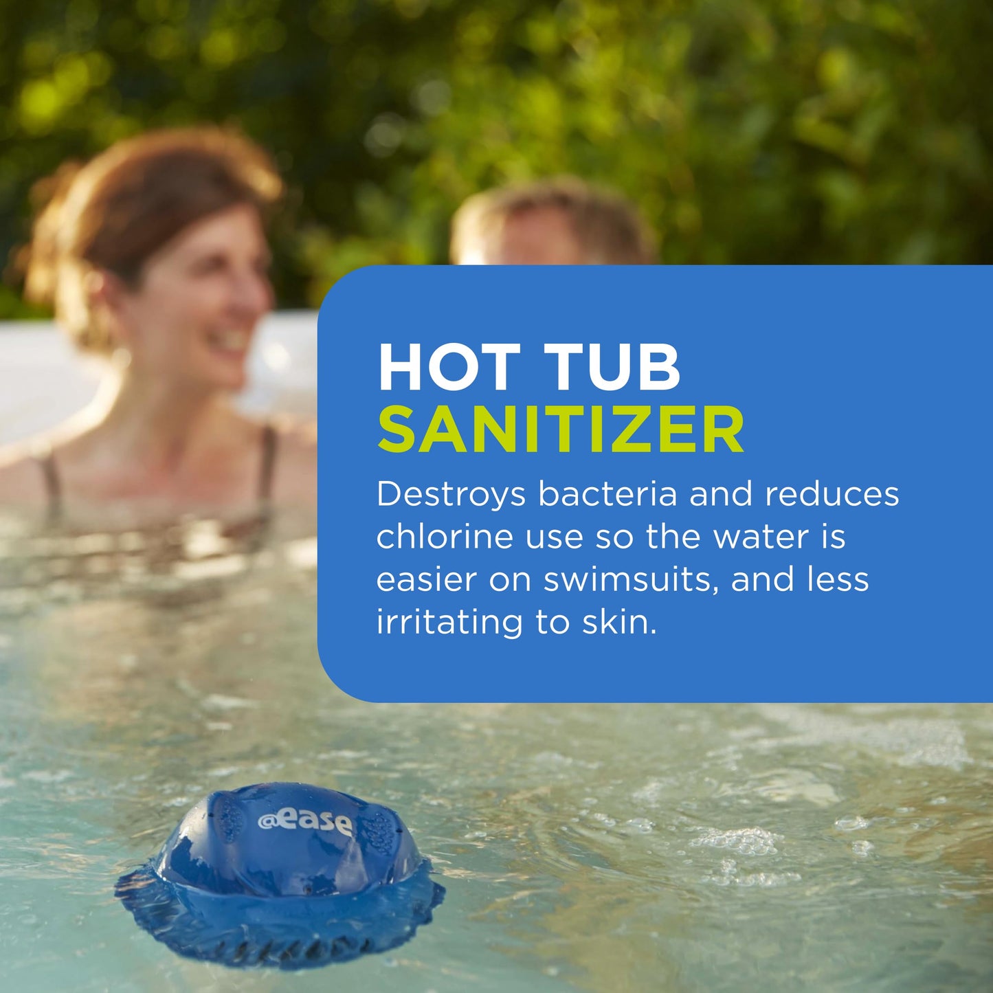 FROG @Ease Floating System for Hot Tubs - Smart Chlorine Sanitizer