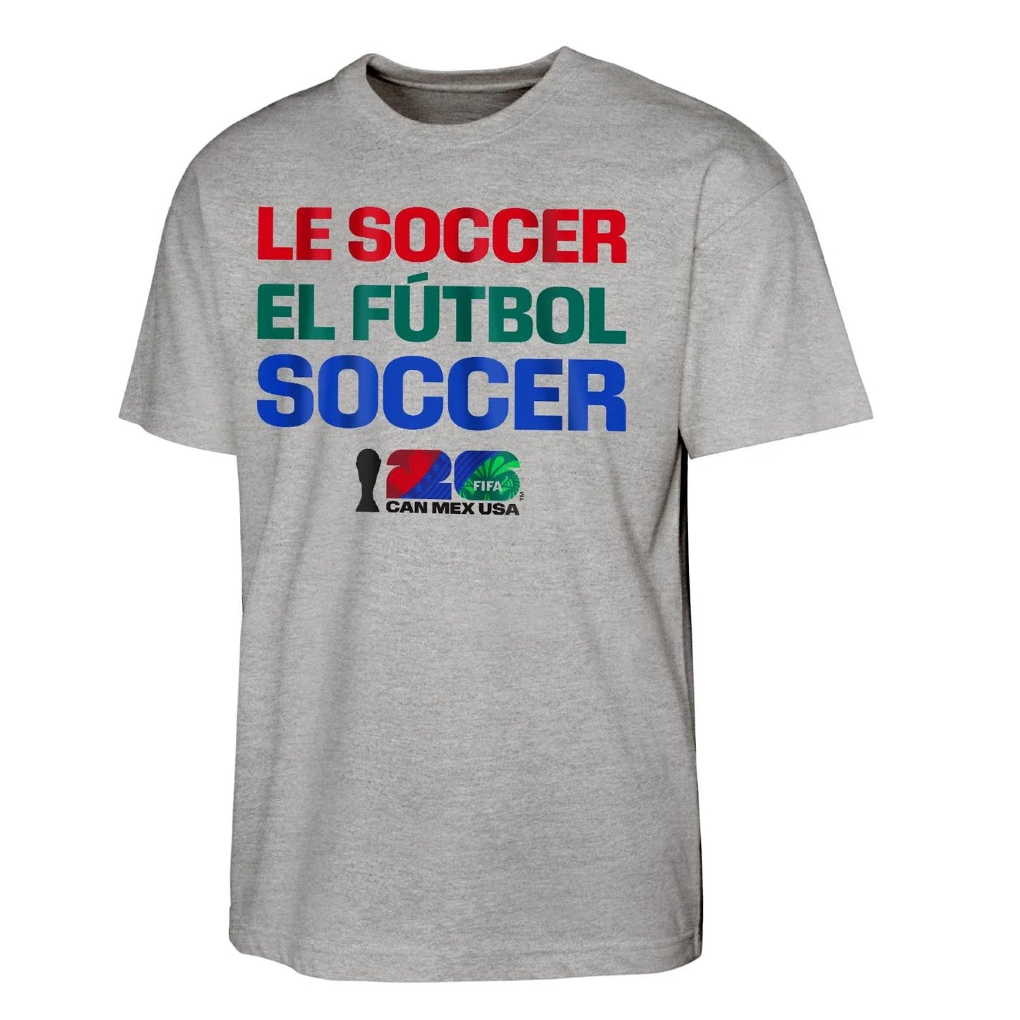 FIFA World Cup 2026™ Language Grey T-Shirt - Unisex