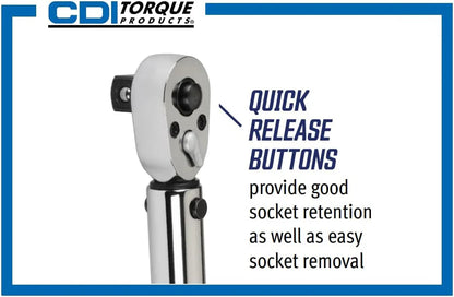 Torque 401SM Micro Adjustable Torque Screwdriver, Torque Range 5 to 40-Inch Pounds, 1/4-Inch