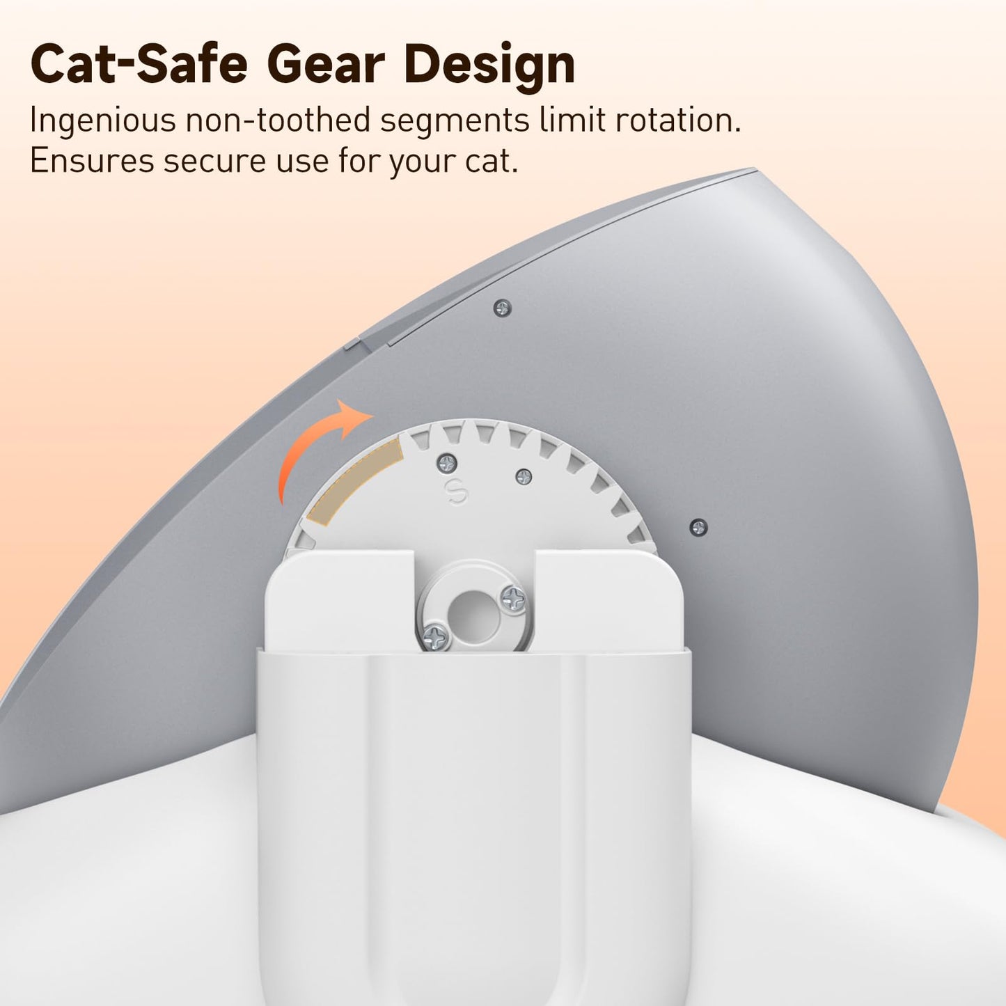 HAZRELA Automatic Cat Litter Box with App Control & Safety